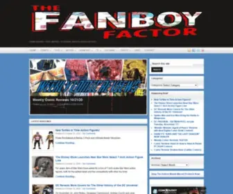 Fanboyfactor.com(The Fanboy Factor) Screenshot
