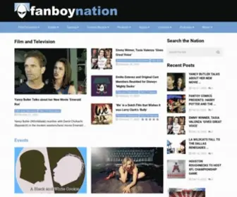 Fanboynation.com(Movie, Comic, Gaming, MMA News and Reviews) Screenshot