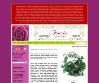 Fanciesflowers.com(Fancies Flower Shop) Screenshot