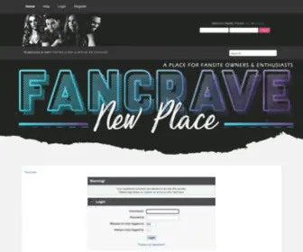 Fancrave.net(Fancrave) Screenshot