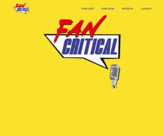 Fancritical.com(Fan Critical) Screenshot