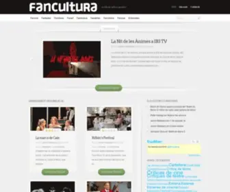 Fancultura.com(Un lloc de cultura peculiar) Screenshot