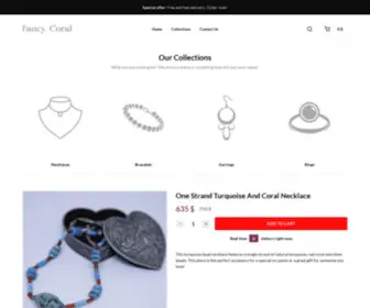 Fancycoral.com(Best Coral Jewelry) Screenshot