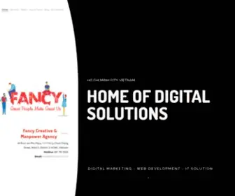 Fancydistrict.net(The House of Digital Solutions) Screenshot