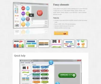 Fancyelements.com(Fancy Web Elements) Screenshot
