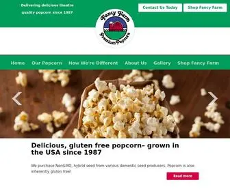 Fancyfarmpopcorn.com(Premium popcorn from Fancy Farm Popcorn Company) Screenshot