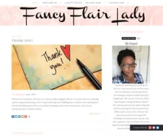 Fancyflairlady.com(Fancy Flair Lady) Screenshot