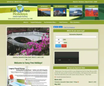 Fancyfreeholidays.com(Fancy Free Holidays) Screenshot