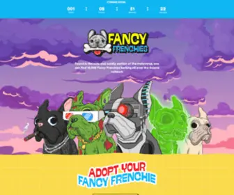 Fancyfrenchienft.com(Fancy Frenchies) Screenshot