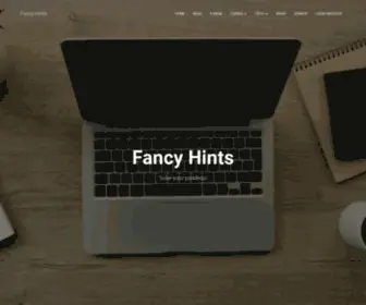 Fancyhints.com(Fancy Hints) Screenshot