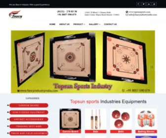 Fancyindustryindia.com(Sports Equipment Manufacturers In India) Screenshot