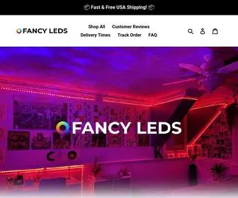 Fancyleds.com(HDMI Sync Box & Synced Ambient Backlighting) Screenshot