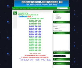 Fancymobilenumbers.in(Best Fancy Numbers in Andhra Pradesh) Screenshot