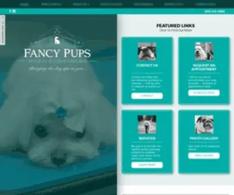 Fancypupsmobilegrooming.com(Fancy Pups) Screenshot