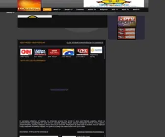 Fancystation.com(Live Tv Channels) Screenshot
