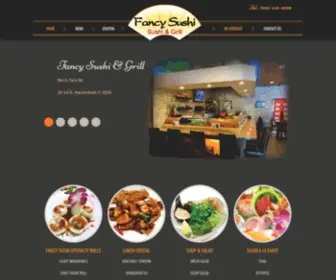 Fancysushijax.com(Fancy Sushi & Grill Japanese Restaurant) Screenshot