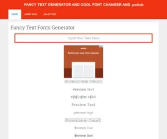 Fancytextfonts.com(Fancytextfonts) Screenshot