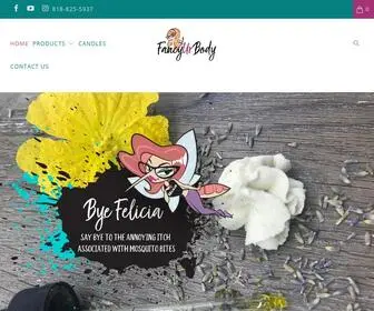 Fancyurbody.com(FancyUrBody Products Your Skin Craves) Screenshot