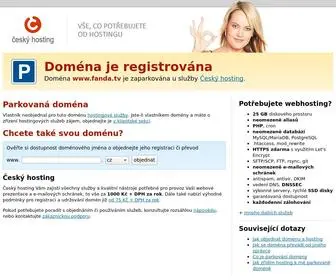 Fanda.tv(Parkovaná) Screenshot