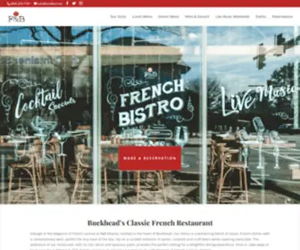 Fandbatl.net(Atlanta's French Bistro) Screenshot