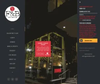 Fandbatlanta.com(Atlanta's French Bistro) Screenshot