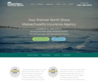 Fandbinsurance.com(Insurance Agency in Lynn Massachusetts) Screenshot