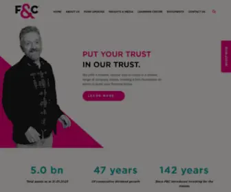 Fandc.com(F&C Investments) Screenshot