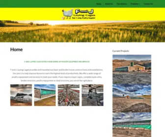 FandjLayingcages.co.za(F AND J LAYING CAGES OFFER A WIDE RANGE OF POULTRY EQUIPMENT AND SERVICES F and J Laying Cages) Screenshot