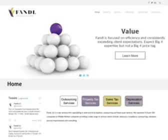 Fandltax.com(Home) Screenshot