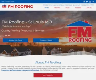 FandmGeneralconstruction.co(FM Roofing) Screenshot