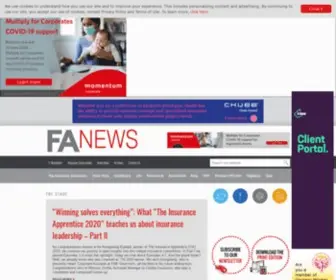 Fanews.co.za(Welcome to FAnews) Screenshot