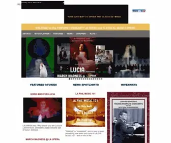 Fanfaire.com(Your gateway to opera and classical music) Screenshot