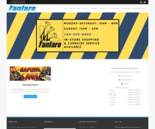 Fanfareland.com(Fanfare) Screenshot