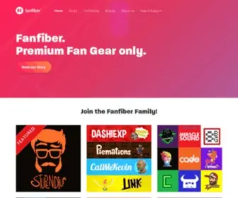 Fanfiber.com(Fanfiber) Screenshot