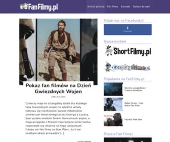 Fanfilmy.pl(Portal o filmach tworzonych przez fanów) Screenshot