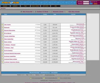 Fanforum.com(Fan Forum) Screenshot