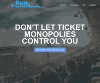 Fanfreedom.org(Support Ticket Freedom) Screenshot