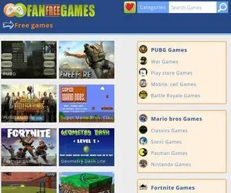 Fanfreegames.com(Free games and online games at Fanfreegames) Screenshot