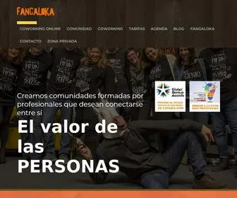 Fangaloka.es(▷ Coworking en Móstoles) Screenshot