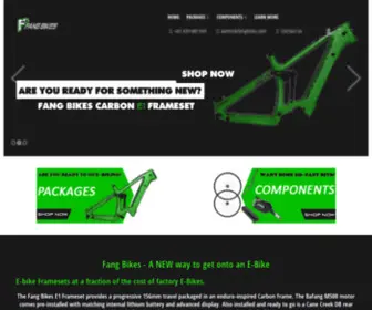 Fangbikes.com.au(Fang Bikes) Screenshot