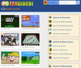 Fangiochi.com(Giochi gratuiti) Screenshot