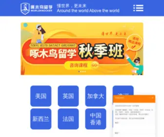 Fangwenxuezhe.com(访问学者) Screenshot