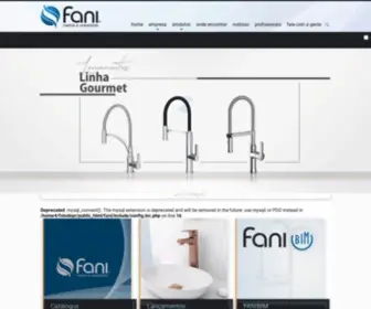 Fani.com.br(Metais e acessórios) Screenshot