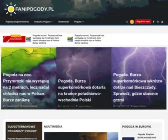 Fanipogody.pl(Prognozy pogody dla Polski i Świata) Screenshot