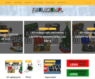 Fanklockow.pl(Klocki LEGO®) Screenshot