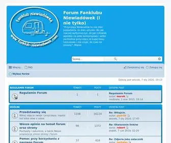 Fanklub-Niewiadowek.com(Fanklub Niewiad) Screenshot