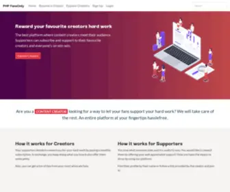 Fankulubu.com(Paid Content Creators Platform) Screenshot