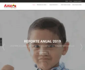 Fanlyc.org(Fundación Amigos del Niño con Leucemia y Cáncer) Screenshot