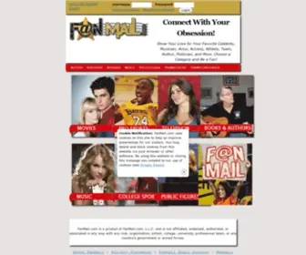 Fanmail.com(Fanmail) Screenshot