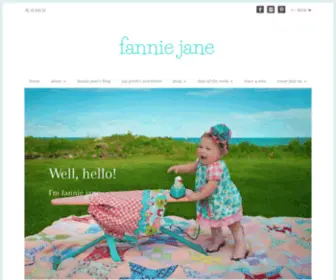 Fanniejane.com(Fannie jane) Screenshot